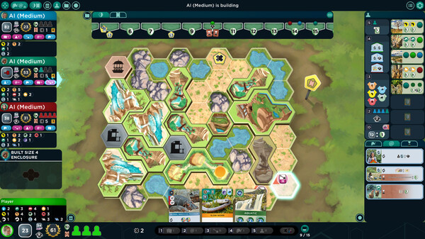 Ark Nova gameplay screenshot