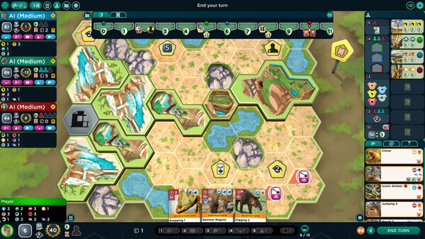 Ark Nova gameplay screenshot