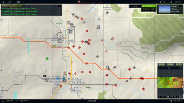 Armored Brigade gameplay screenshot