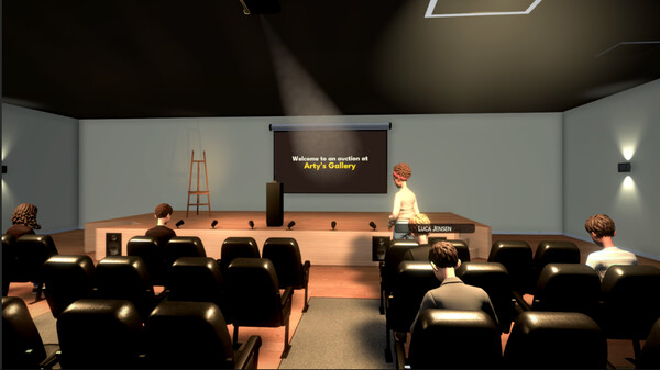 Art Shop Simulator gameplay screenshot