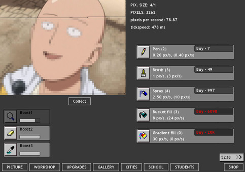 Artist Idle gameplay screenshot