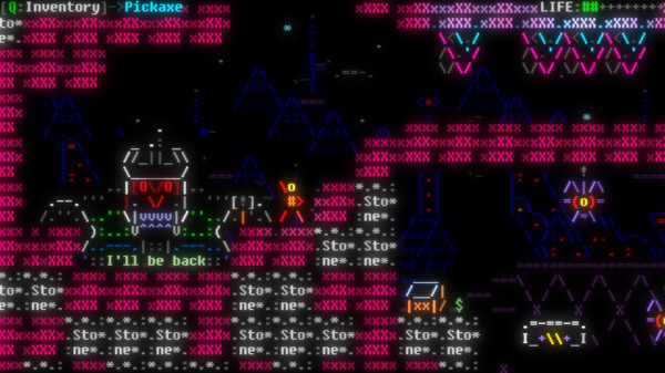 ASCIIDENT gameplay screenshot