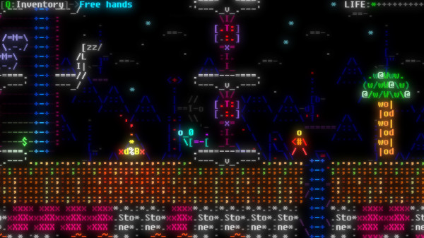 ASCIIDENT gameplay screenshot