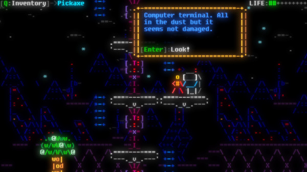 ASCIIDENT gameplay screenshot