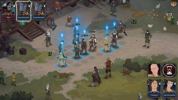 Ash of Gods: The Way Prologue gameplay screenshot