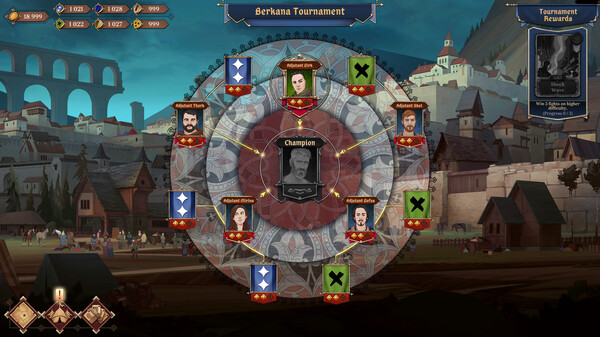 Ash of Gods: The Way Prologue gameplay screenshot