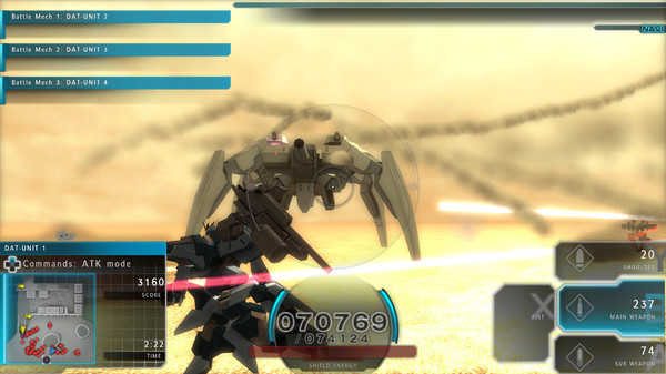 ASSAULT GUNNERS HD EDITION gameplay screenshot