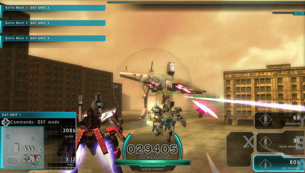 ASSAULT GUNNERS HD EDITION gameplay screenshot