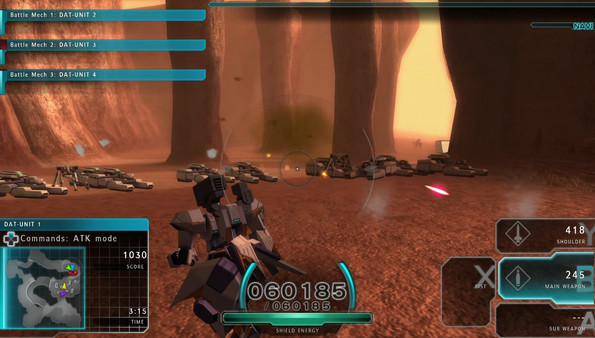 ASSAULT GUNNERS HD EDITION gameplay screenshot