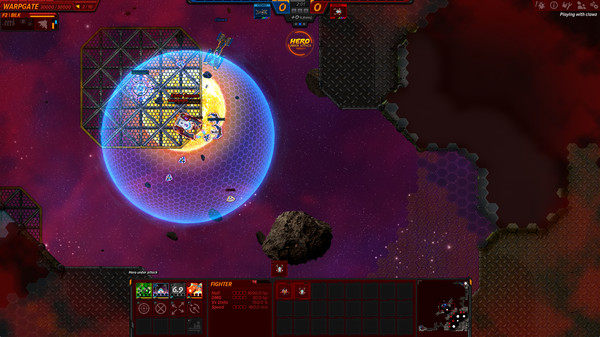 Asteroid Fight gameplay screenshot