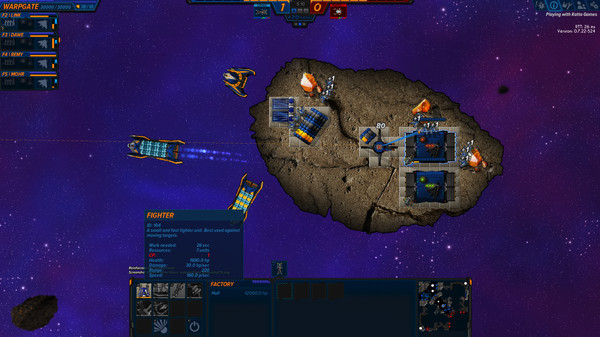 Asteroid Fight gameplay screenshot