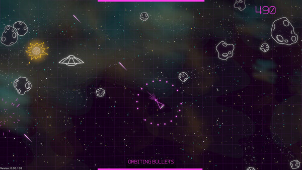 Asteroids: Recharged gameplay screenshot