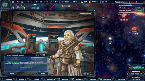 Astra Exodus gameplay screenshot
