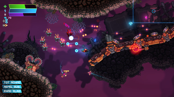 ASTRO AQUA KITTY gameplay screenshot