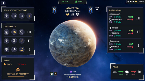Astronomics Rise of a New Empire gameplay screenshot