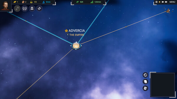 Astronomics Rise of a New Empire gameplay screenshot