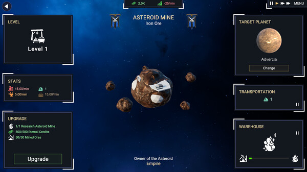 Astronomics Rise of a New Empire gameplay screenshot