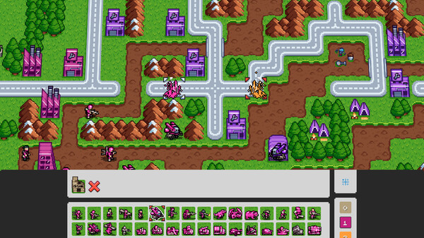 Athena Crisis gameplay screenshot