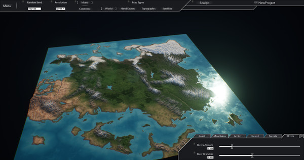 Atlas Engine gameplay screenshot