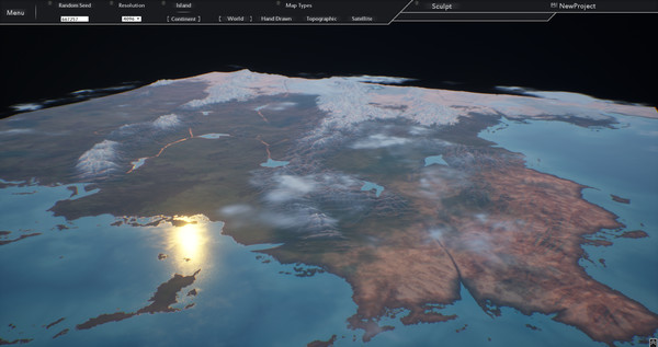 Atlas Engine gameplay screenshot