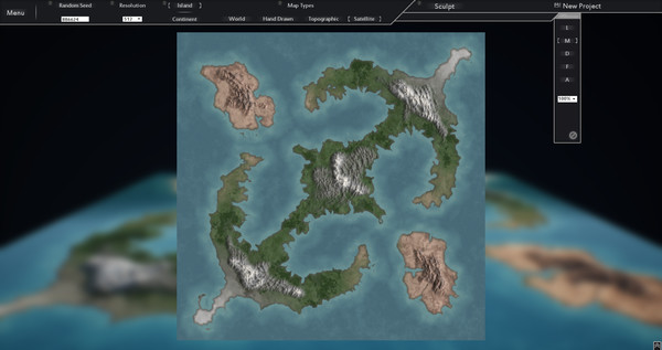 Atlas Engine gameplay screenshot