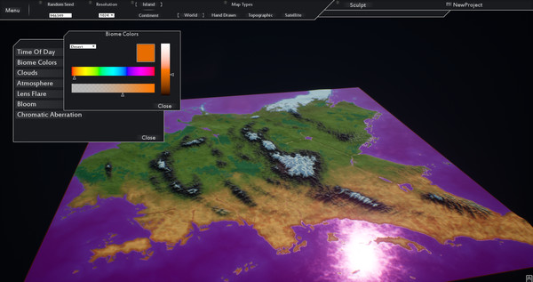 Atlas Engine gameplay screenshot