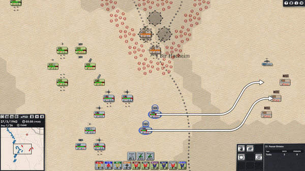 Attack at Dawn: North Africa gameplay screenshot