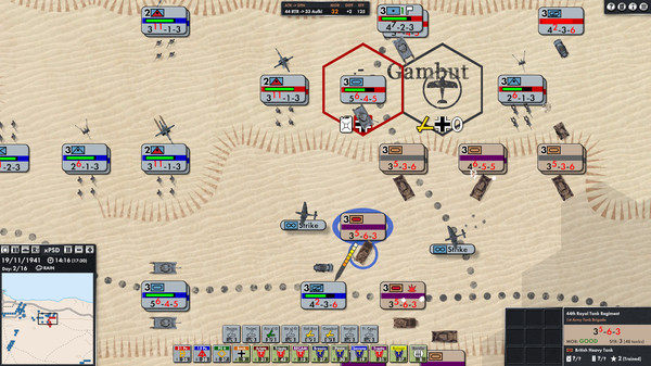 Attack at Dawn: North Africa gameplay screenshot