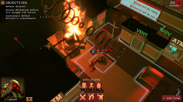 Attack of the Earthlings gameplay screenshot
