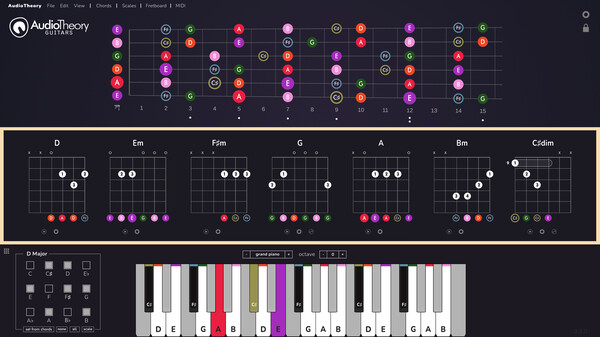 AudioTheory Guitars gameplay screenshot
