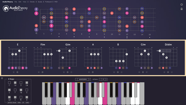 AudioTheory Guitars gameplay screenshot