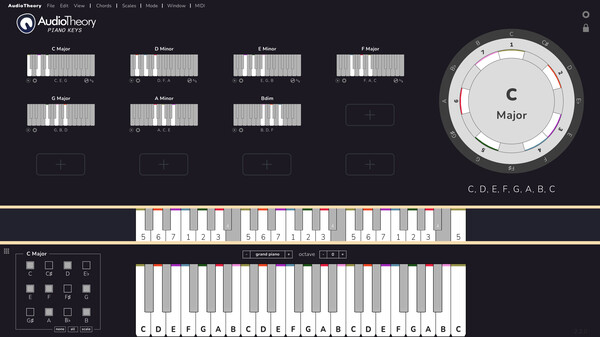 AudioTheory Piano Keys gameplay screenshot