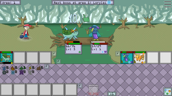 Automon gameplay screenshot