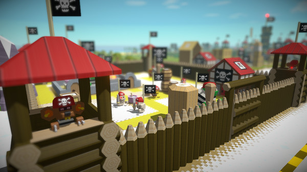 Autonauts vs Piratebots gameplay screenshot