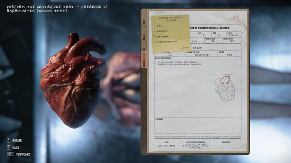 Autopsy Simulator gameplay screenshot