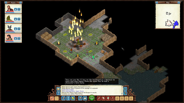 Avernum 3: Ruined World gameplay screenshot