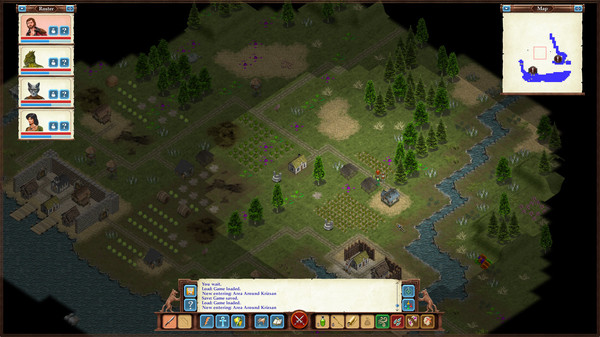 Avernum 3: Ruined World gameplay screenshot