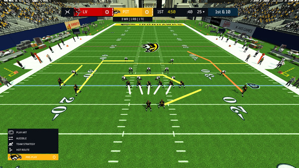 Axis Football 2019 gameplay screenshot
