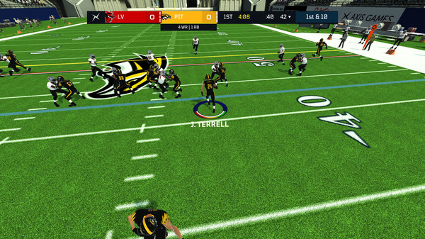 Axis Football 2019 gameplay screenshot