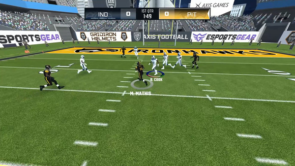 Axis Football 2020 gameplay screenshot