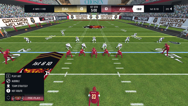 Axis Football 2021 gameplay screenshot