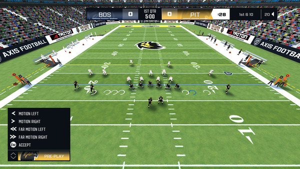 Axis Football 2023 gameplay screenshot