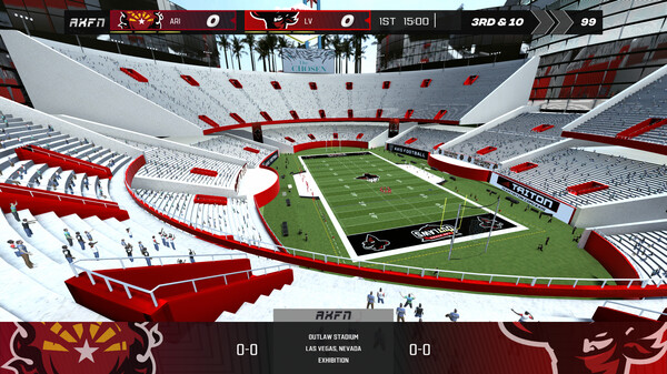Axis Football 2024 gameplay screenshot