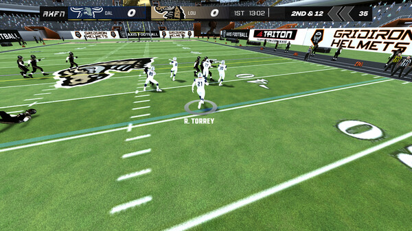 Axis Football 2024 gameplay screenshot