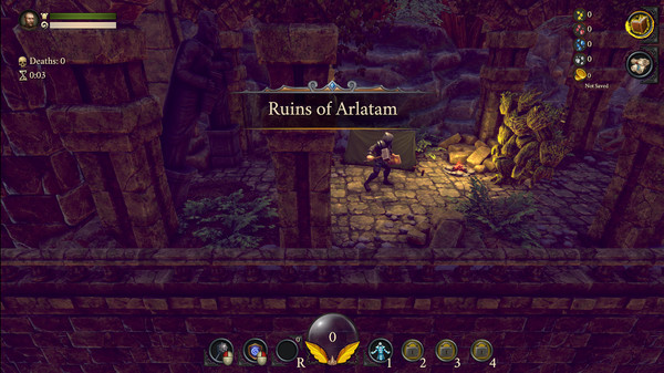 Azuran Tales: Trials gameplay screenshot