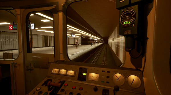 Back in Service: a Metro Driver gameplay screenshot