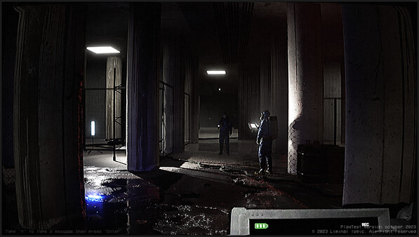 Backrooms Rec. gameplay screenshot