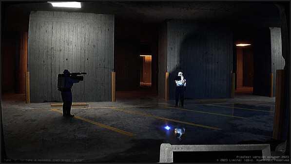 Backrooms Rec. gameplay screenshot
