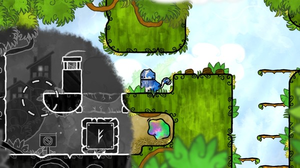 Backworlds gameplay screenshot