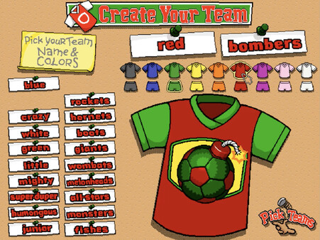 Backyard Soccer '98 gameplay screenshot